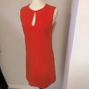 DVF size 4 Orange tank dress